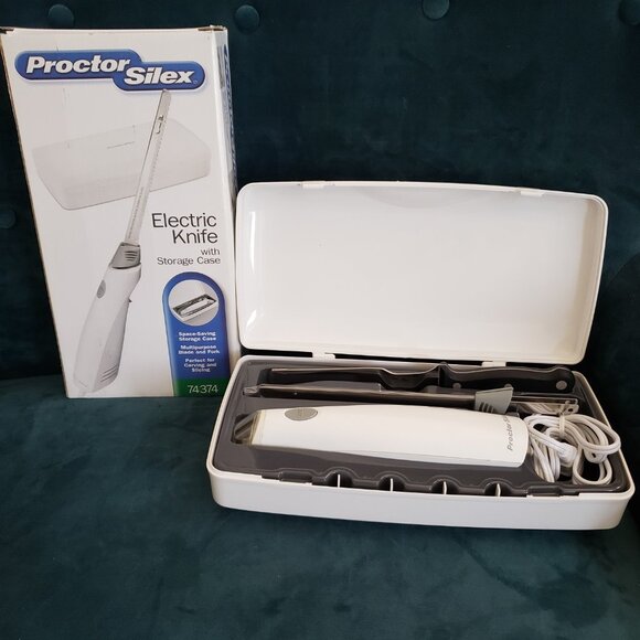 Proctor Silex Electric Knife with Storage Case - Picture 4 of 7